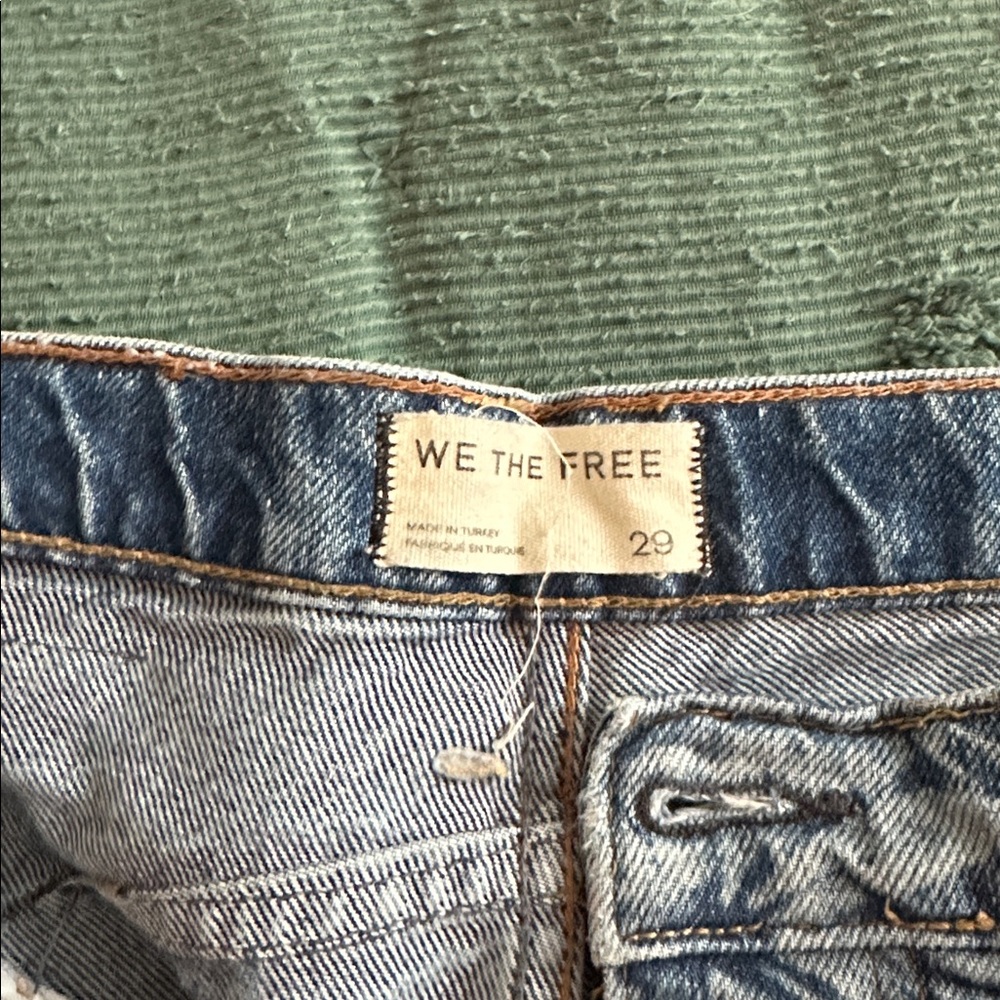 Free People We the Free laser daisy printed good luck barrel 29 - Picture 2 of 5